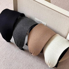 4 Pack Wide Hard Headbands for Women No-Slip Headbands Fashion Hair Bands