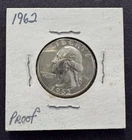 1962 25C (Proof) Washington Quarter