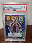2025-26 Topps Finest Rookie Autographs Nolan Traore Blue X-Fractor /99 PSA 10