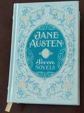 Sealed Discontinued Barnes & Noble Leather bound Jane Austin Seven Novels