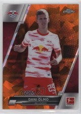 2021-22 Topps Chrome Bundesliga Sapphire Edition Orange 92/250 Dani Olmo #60 f0v