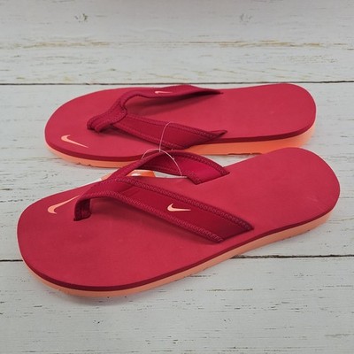 Nike Celso Girl Thong Flip Flop Womens Size 7 Sandal Pink 314870
