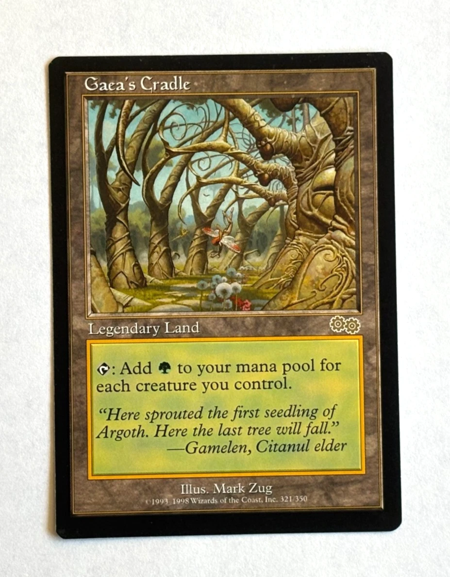 Las mejores ofertas en Gaea's Cradle Magic: the Gathering juegos