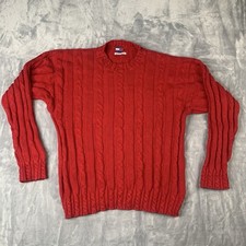 VINTAGE Tommy Hilfiger Heavy Knit Sweater Men  s L
