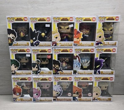 Funko Pop! Vinyl My Hero Academia Konvolut 15 verschiedene Figuren alle verpackt