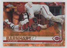 2019 Topps Chrome Sapphire Edition Orange 15/25 Tucker Barnhart #573 1b8c