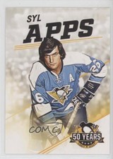 2017 PPG Paints Pittsburgh Penguins 50 Years Syl Apps HOF z7j