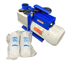 VEVOR VP280 12CFM 1HP Two-Stage Rotary Vane H...