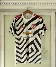 Manchester United 2020-2021 Third Soccer Jersey Football Kit Shirt Size M