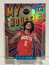 2021-22 Panini Donruss Optic - My House Jalen Green #17 Holo Prizm (RC)