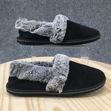 Skechers Cozy Campfire Team Toasty Slippers Womens 9 Slip On Comfort Flats Black