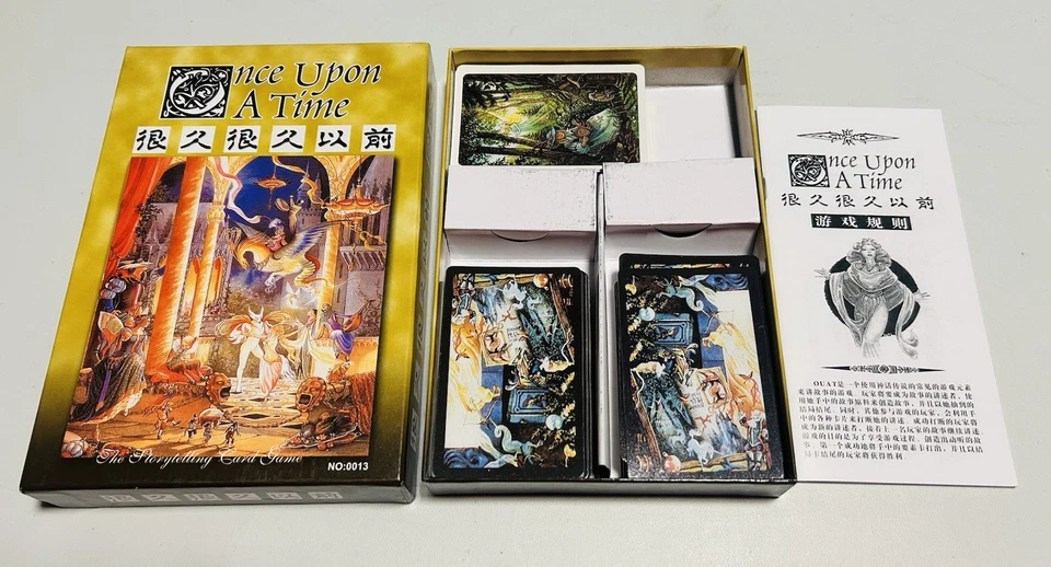Once Upon A Time-The Storytelling Card Game-Chinese/English Version-Free Ship - Image 4 of 4