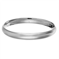 Silverly Sterling Silber 9 Mm Runden Schlicht Stapelbare Armreif Armband