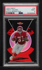 2005 Topps Finest Black Refractor 79/99 Priest Holmes #36 PSA 9 MINT 0l9n