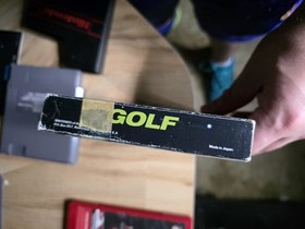 Golf (Nintendo, 1985). NES. Completo.  Caja negra. Env&iacute;o gratis 