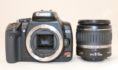 Canon EOS Digital Rebel Digital TXI camera 18-55mm zoom lens LOOK AT DESCRIPTION
