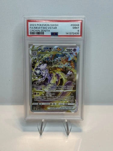 2023 Pokemon Crown Zenith Mewtwo VSTAR #GG44/GG70 PSA 9
