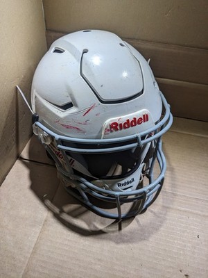 Riddell Speed Flex 2022 Youth Medium White Football Helmet W/ Chin Guard |  eBay