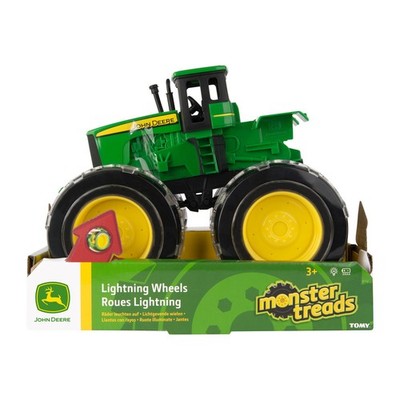 TOMY John Deere Monster Traktor Leuchträder 46434