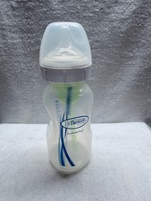Dr Browns Baby Bottle Anti Colic Vent System 8oz Wide Neck Nipple Cap New NOB