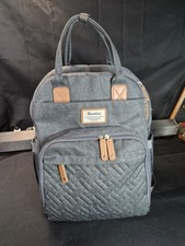 Popular Ruvalino Travel Diaper Bag Backpack - Gray With Changing Pad..
