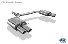  Edelstahl Duplex Sportauspuff Audi A5 B8 Coupe 1.8TFSI 2.0TDI 2x80mm rund