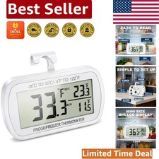 Effortless Use Waterproof Digital Thermometer - Perfect for Home and Restaurants
