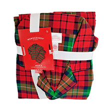 Wondershop Mens L 2-piece Pjamas Flannel Plaid NWT Sleepwear Loungewear