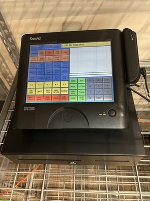 Sam4s SPS-2000 POS Touch Screen Cash Register POS System And Cash Drawer