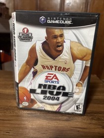 TESTED COMPLETE CIB MANUAL VGC 8.7/10 DISC NBA Live 2004 Nintendo GameCube