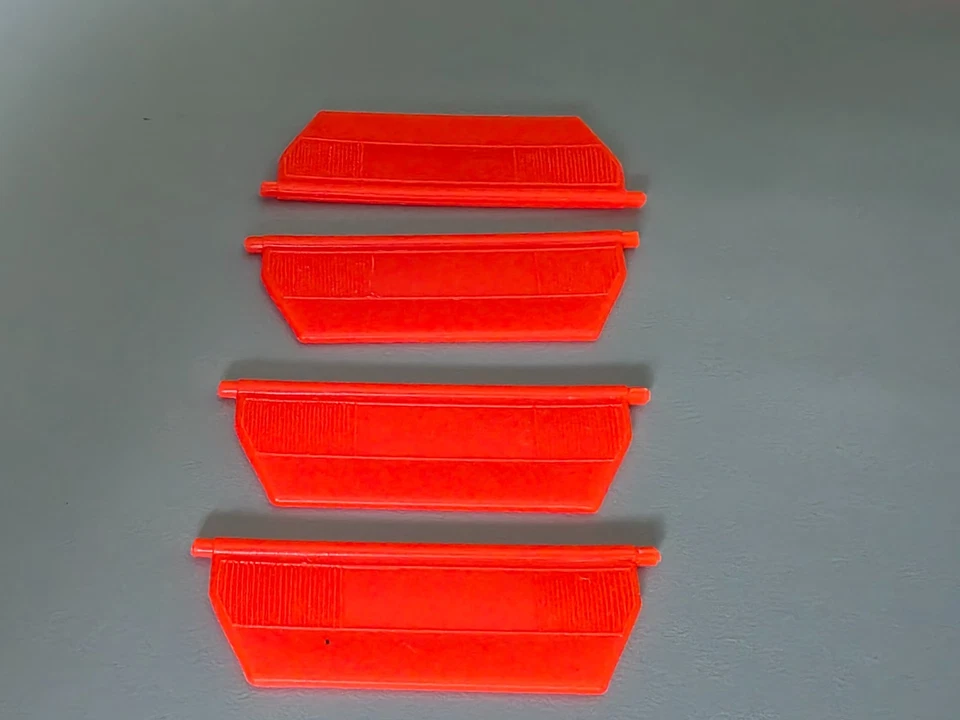 Lote de paletas aerodeslizador vintage GI Joe Night Force Night Striker 1989 Hasbro Foto 3 de 4