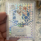 Panini Mosaic 2023-24 Isaiah Hartenstein Knicks Scripts Prizm Autograph MS-HAR
