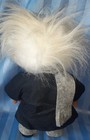 Thomas Dam 13 Inch Grandpa Troll Doll White Hair Beard Rare 1977 Black Jacket — photo 7