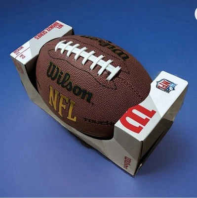 Brand New Wilson NFL Bronze Series Official Size Football Ages 14+ Gold