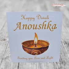 Personalised Happy Diwali Card
