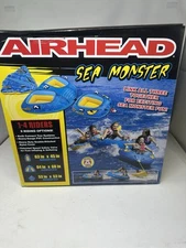 Airhead Sea Monster Water Float Tube Kit, 4 Rider, AHSM-418