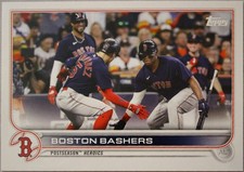 2022 Topps Series 2 Hernandez, Devers (Boston Bashers) #630 Boston Red Sox