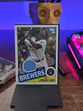 2020 Topps Series 2 Baseball Lorenzo Cain Relic Brewers