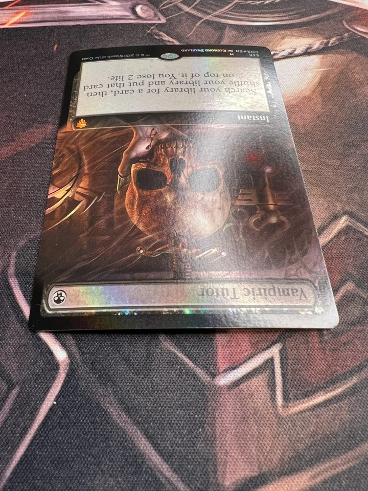 Vampiric Tutor - Extended Art foil - CMR #656 - MTG black magic - Image 4 of 4