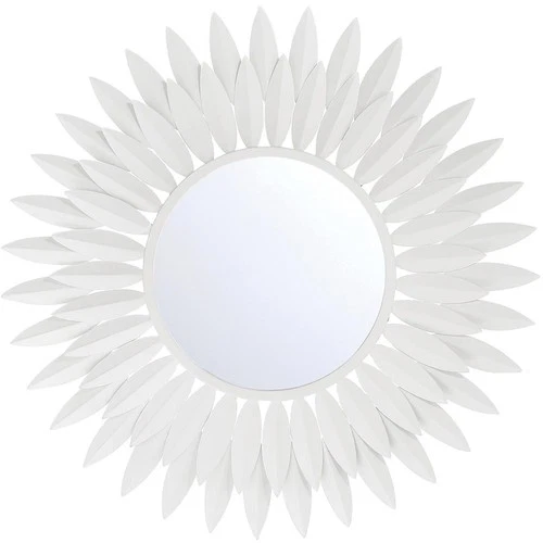 Crystorama BRH-M520-MT Broche 20 X 20 inch Matte White Mirror - Picture 1 of 7