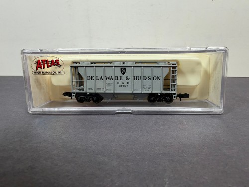 Tren escala N Atlas 3161 2 bahías PS-2 tolva DELAWARE & HUDSON D&H 12057 | Condition: New
