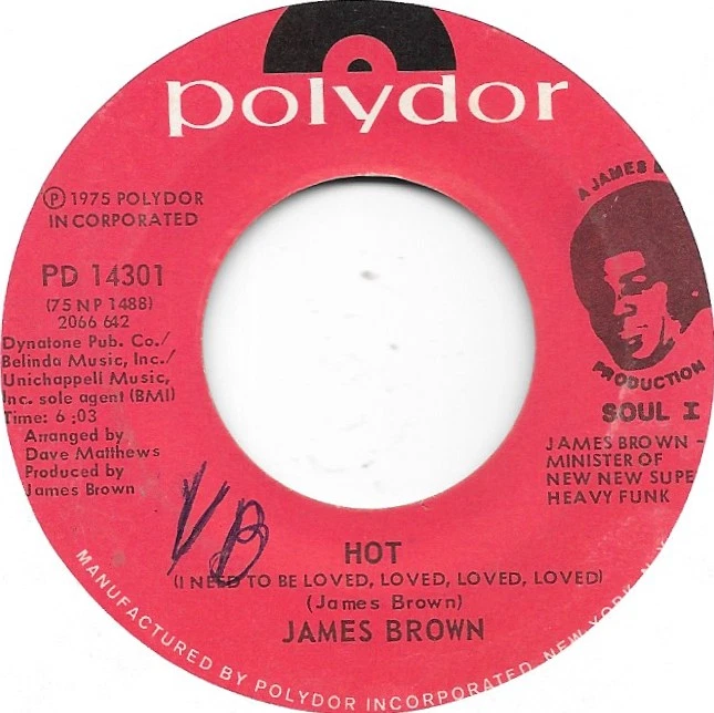 James Brown 45 RPM Speed Vinyl Records for sale - eBay