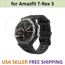 2 pcs Screen Protector TPU Clear Film Cover for Amazfit T-Rex 3 smartwatch 48 mm