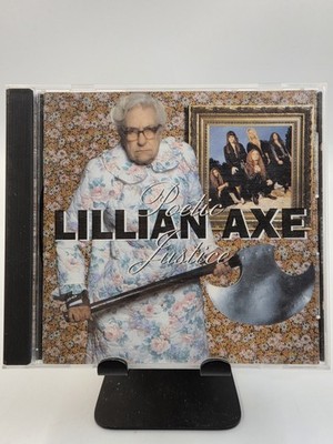 Vintage 1992 LILLIAN AXE cd POETIC JUSTICE (CD) Great Condition