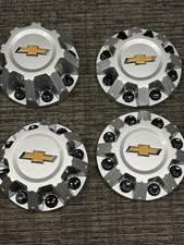 Chevy Silverado 3500HD DRW OEM Wheel Center Rim Cap Hub Cover 8 Lug 17" Steel