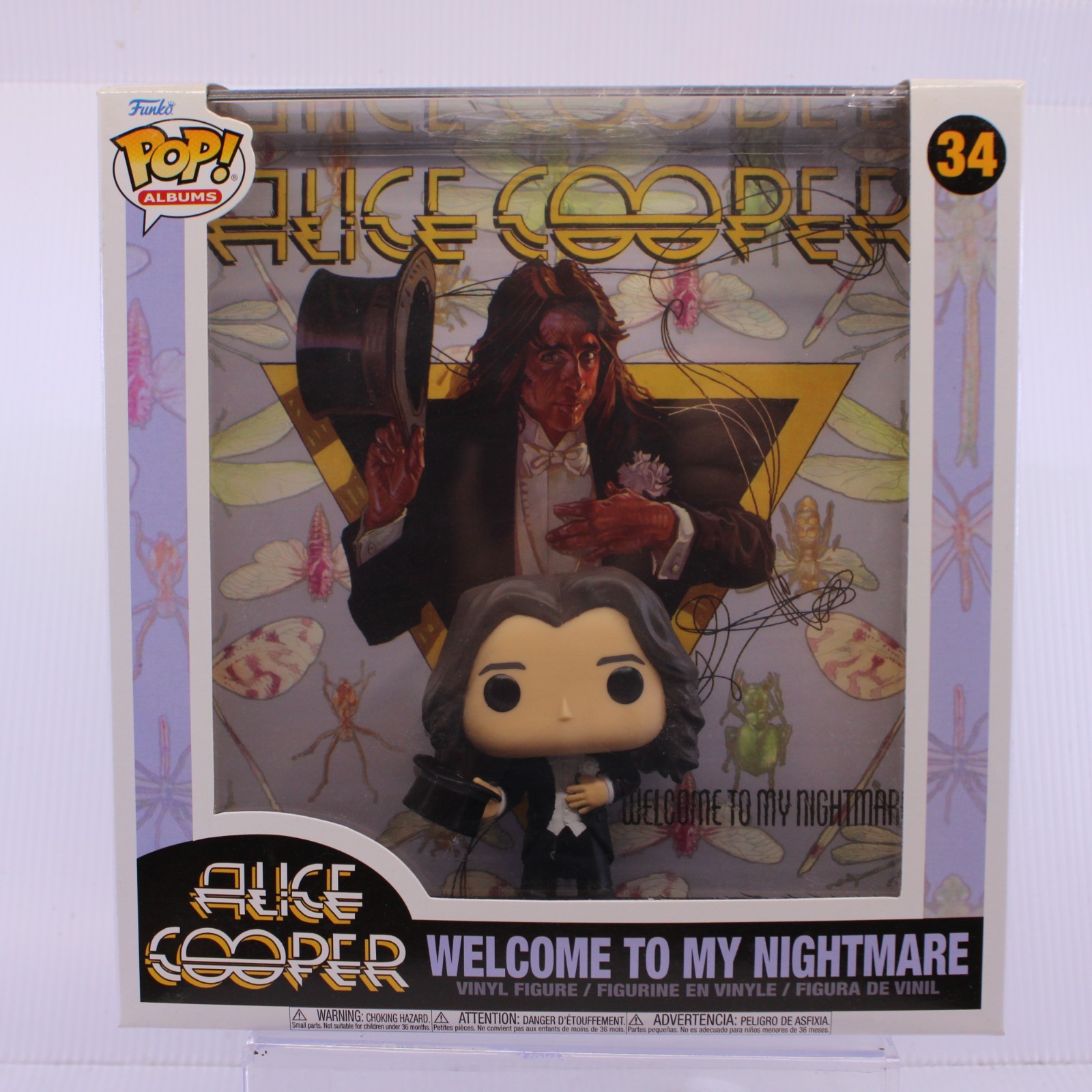 Gu Funko Pop Vinyl Figure Albums Alice Cooper Welcome To My Nightmare 34