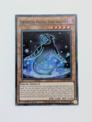 EARTHBOUND PRISONER STONE SWEEPER - Super Rare - MZMI-EN028 - 1st Ed - NM/M
