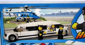 Lego CITY 3222 ~ HELICOPTER AND LIMOUSINE ~ Retired NEW  SEALED Pilot Driver