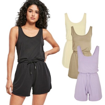 Urban Classics Ladies - MODAL Short Sleevless Jumpsuit