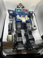 HAP-P-KID TOY Vintage 2005 Robot 15" Tall/Lights Sounds TURBO FIGHTER